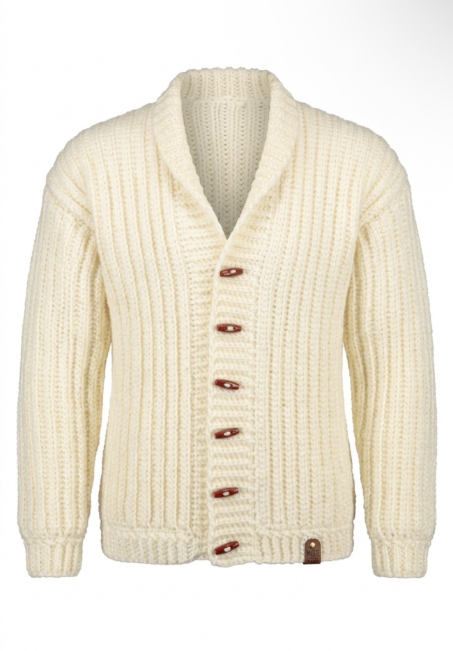 Cardigan à l'aspect tricot